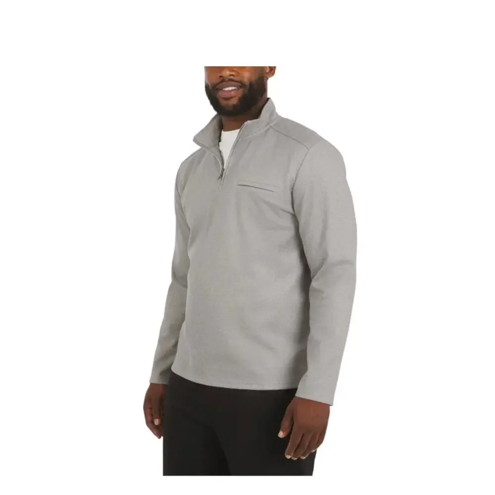 DKNY Men's Herringbone Quarter Zip Size M NEW # J535